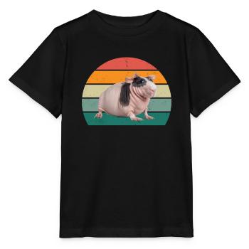 Guinea pig guinea pig mom guinea pig - Stanley/Stella MINI CREATOR Kids’ T-Shirt - black - Front - Mikhail (115cm)
