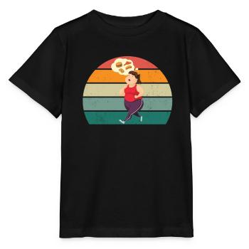 Race Runner Runner Renner Renner Jogging - Stanley/Stella MINI CREATOR Kids’ T-Shirt - black - Front - Mikhail (115cm)