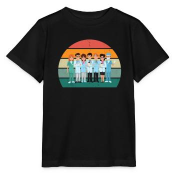 Healing Help Healing Health Nurse - Stanley/Stella MINI CREATOR Kids’ T-Shirt - black - Front - Mikhail (115cm)