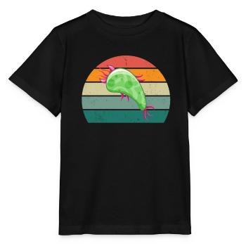 Microscope Tardian Slipper Microbiologie - T-shirt bio MINI CREATOR Stanley/Stella Enfant - noir - Devant - Mikhail (115cm)