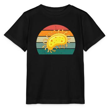 Microscope Tardian Slipper Microbiologie - T-shirt bio MINI CREATOR Stanley/Stella Enfant - noir - Devant - Mikhail (115cm)