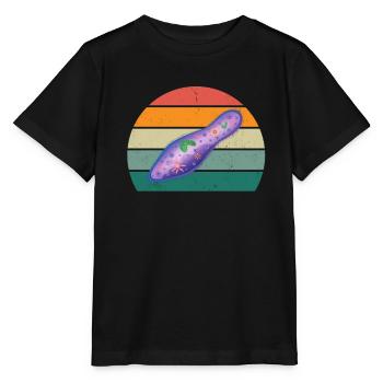 Microscope Tardian Slipper Microbiologie - T-shirt bio MINI CREATOR Stanley/Stella Enfant - noir - Devant - Mikhail (115cm)