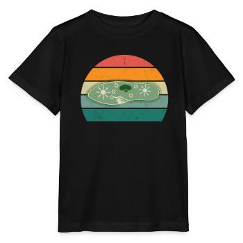 Microscope Tardian Slipper Microbiologie - T-shirt bio MINI CREATOR Stanley/Stella Enfant - noir - Devant - Mikhail (115cm)