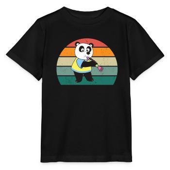 Clarinet player Clarinet player Clarinet player - Stanley/Stella MINI CREATOR Kids’ T-Shirt - black - Front - Mikhail (115cm)