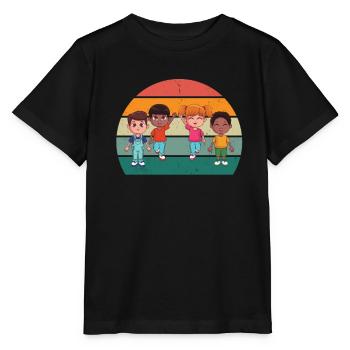 Children Kindergarten Play Young Girls Child - Stanley/Stella MINI CREATOR Kids’ T-Shirt - black - Front - Mikhail (115cm)