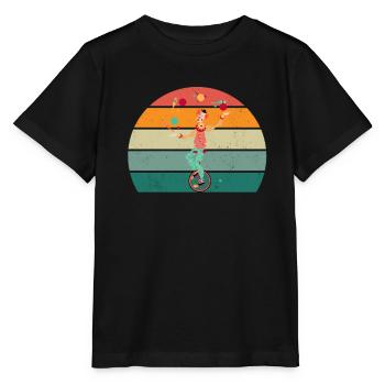 Jongleur Jongleur Boules Cône Plaque Jonglerie - T-shirt bio MINI CREATOR Stanley/Stella Enfant - noir - Devant - Mikhail (115cm)
