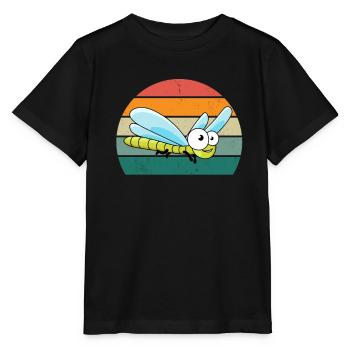 Insecte rampant mouches ailes fourmis insectes - T-shirt bio MINI CREATOR Stanley/Stella Enfant - noir - Devant - Mikhail (115cm)