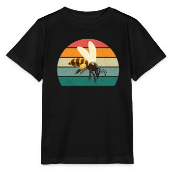 Insecte rampant mouches ailes fourmis insectes - T-shirt bio MINI CREATOR Stanley/Stella Enfant - noir - Devant - Mikhail (115cm)