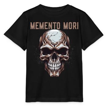 Memento Mori - Stanley/Stella Kinder T-Shirt MINI CREATOR  - Schwarz - Vorne - Mikhail (115cm)