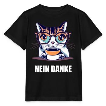 Nein Danke - Stanley/Stella Kinder T-Shirt MINI CREATOR  - Schwarz - Vorne - Mikhail (115cm)