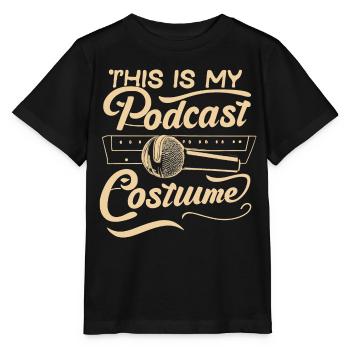 Lustiges Podcast Kostüm Design - Stanley/Stella Kinder T-Shirt MINI CREATOR  - Schwarz - Vorne - Mikhail (115cm)