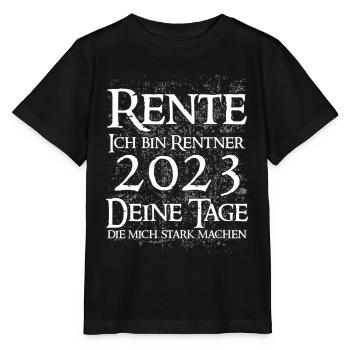 Rente - Stanley/Stella Kinder T-Shirt MINI CREATOR  - Schwarz - Vorne - Mikhail (115cm)