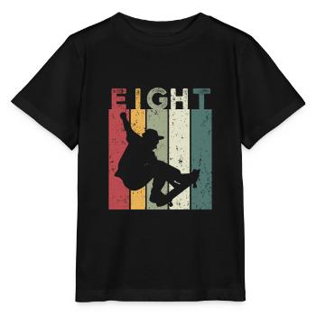 Huit - T-shirt bio MINI CREATOR Stanley/Stella Enfant - noir - Devant - Mikhail (115cm)