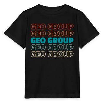 Professeur de géographie Équipe de professeurs de géo - T-shirt bio MINI CREATOR Stanley/Stella Enfant - noir - Devant - Mikhail (115cm)