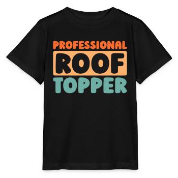 Dachdecker - Stanley/Stella Kinder T-Shirt MINI CREATOR  - Schwarz - Vorne - Mikhail (115cm)