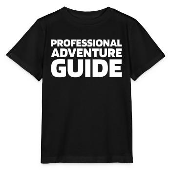 Tour guide - Stanley/Stella MINI CREATOR Kids’ T-Shirt - black - Front - Mikhail (115cm)