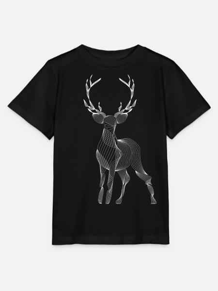 HIRSCH - Stanley/Stella Kinder T-Shirt MINI CREATOR - Schwarz