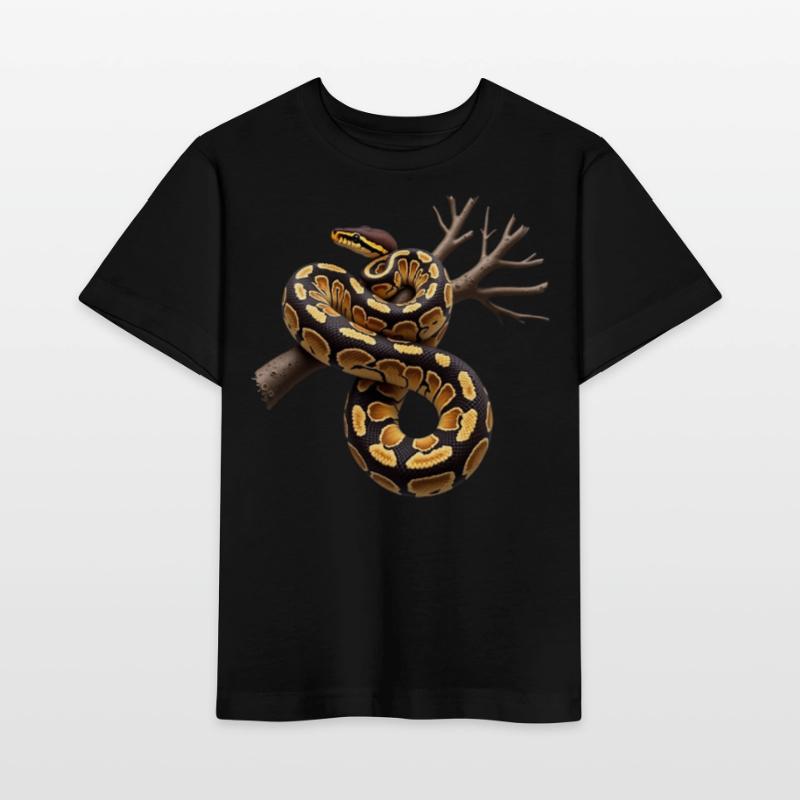 Roi Python Serpents Amoureux Terrarium Python T-shirt bio MINI CREATOR Stanley/Stella Enfant