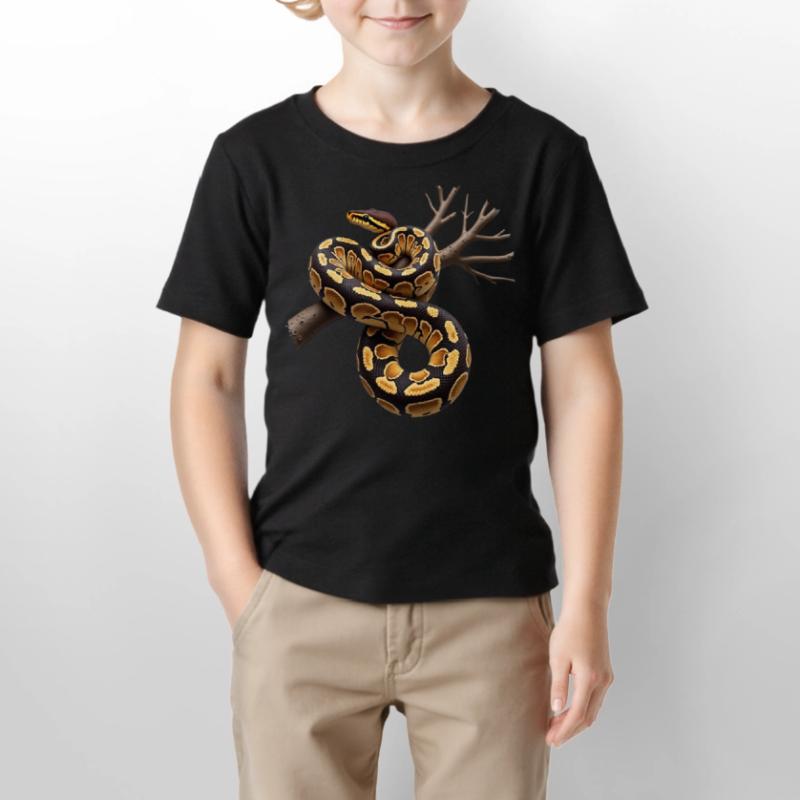 Roi Python Serpents Amoureux Terrarium Python T-shirt bio MINI CREATOR Stanley/Stella Enfant