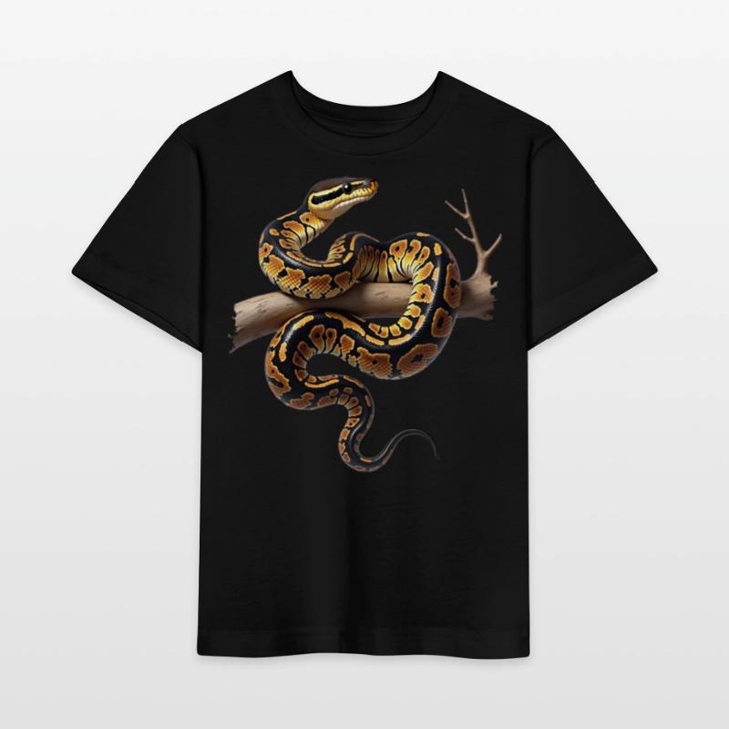 Roi Python Serpents Amoureux Terrarium Python T-shirt bio MINI CREATOR Stanley/Stella Enfant