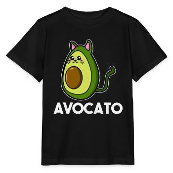 Avocado avocado lover - Stanley/Stella MINI CREATOR Kids’ T-Shirt - black - Front - Mikhail (115cm)