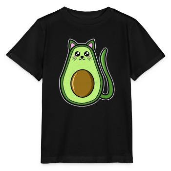 Avocado avocado lover - Stanley/Stella MINI CREATOR Kids’ T-Shirt - black - Front - Mikhail (115cm)