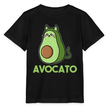 Avocado avocado lover - Stanley/Stella MINI CREATOR Kids’ T-Shirt - black - Front - Mikhail (115cm)
