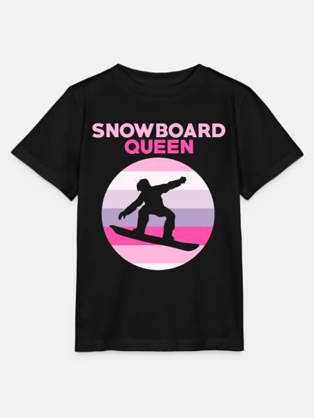 Snowboard Fahrer Snowboardfahrer Winterurlaub - Stanley/Stella Kinder T-Shirt MINI CREATOR - Schwarz