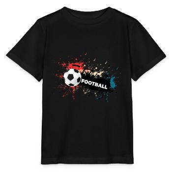 Fußball Fußballspiel Fußballer Fußballspieler - Stanley/Stella Kinder T-Shirt MINI CREATOR  - Schwarz - Vorne - Mikhail (115cm)