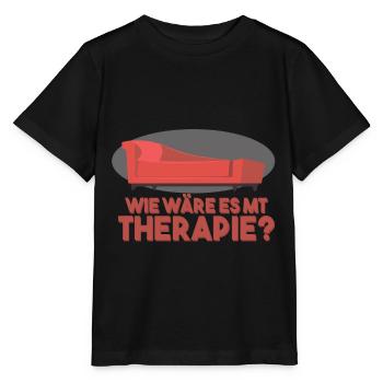Psychotherapeut Therapie Therapeut - Stanley/Stella Kinder T-Shirt MINI CREATOR  - Schwarz - Vorne - Mikhail (115cm)