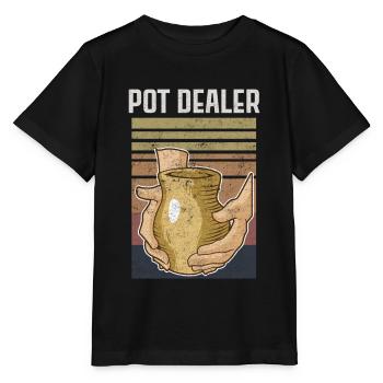 Potters potters clay - Stanley/Stella MINI CREATOR Kids’ T-Shirt - black - Front - Mikhail (115cm)