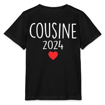 Cousine - Futur Cousine 2024 - T-shirt bio MINI CREATOR Stanley/Stella Enfant - noir - Devant - Mikhail (115cm)