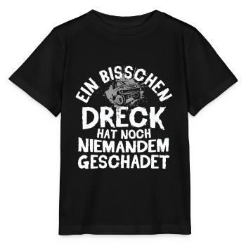 Geländewagen - Stanley/Stella Kinder T-Shirt MINI CREATOR  - Schwarz - Vorne - Mikhail (115cm)