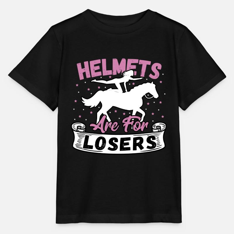 Conception de chevaux de voûte pour un cheval de voûte - T-shirt bio MINI CREATOR Stanley/Stella Enfant - noir