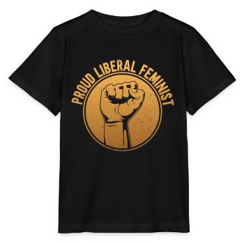 Féminisme socialiste Féministe - T-shirt bio MINI CREATOR Stanley/Stella Enfant - noir - Devant - Mikhail (115cm)