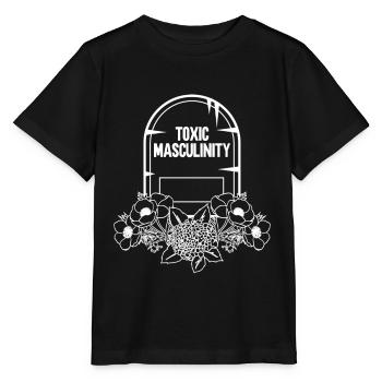 Toxic Masculinity Feminism Feminist - Stanley/Stella MINI CREATOR Kids’ T-Shirt - black - Front - Mikhail (115cm)