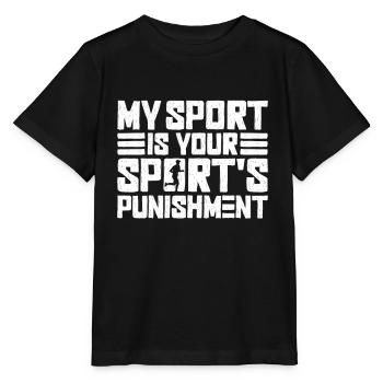Marathon Runner Marathon Entraînement Jogging Running - T-shirt bio MINI CREATOR Stanley/Stella Enfant - noir - Devant - Mikhail (115cm)