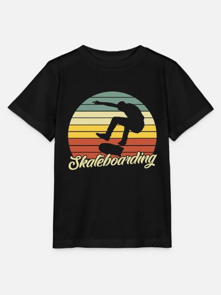 Skateboarding - Stanley/Stella Kinder T-Shirt MINI CREATOR - Schwarz