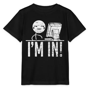 Hacking Hacking Program Coding - Stanley/Stella MINI CREATOR Kids’ T-Shirt - black - Front - Mikhail (115cm)