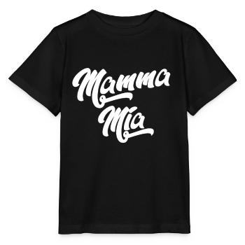 MOM MIA - Stanley/Stella MINI CREATOR Kids’ T-Shirt - black - Front - Mikhail (115cm)