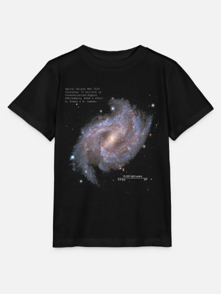 Spiralgalaxie NG2525 - Stanley/Stella Kinder T-Shirt MINI CREATOR - Schwarz