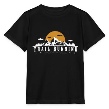TrailRunning Trail Running Trailrunner Mountain Running - Stanley/Stella MINI CREATOR Kids’ T-Shirt - black - Front - Mikhail (115cm)