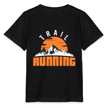 TrailRunning Trail Running Trailrunner Mountain Running - Stanley/Stella MINI CREATOR Kids’ T-Shirt - black - Front - Mikhail (115cm)