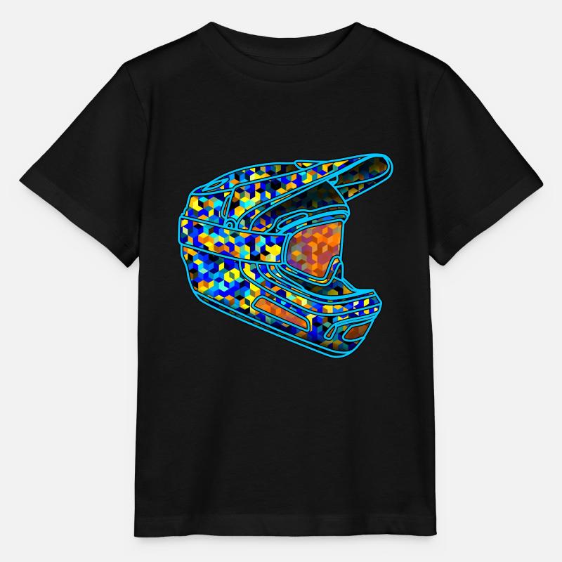 Casque VTT - T-shirt bio MINI CREATOR Stanley/Stella Enfant - noir