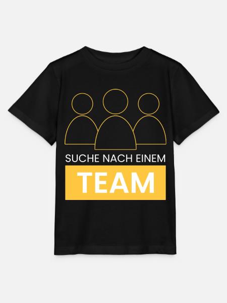 suche nach einem Team - Stanley/Stella Kinder T-Shirt MINI CREATOR - Schwarz