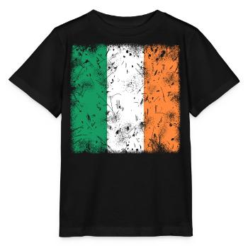 Irlande - T-shirt bio MINI CREATOR Stanley/Stella Enfant - noir - Devant - Mikhail (115cm)