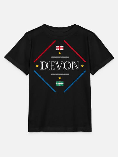 Devon England - Stanley/Stella Kinder T-Shirt MINI CREATOR  - Schwarz