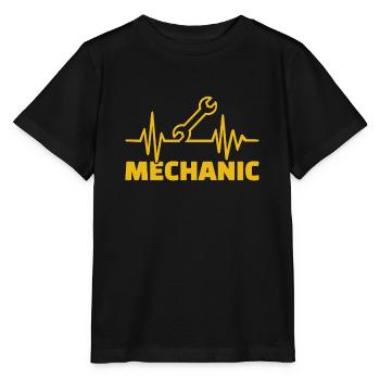 Mechanic - Stanley/Stella MINI CREATOR Kids’ T-Shirt - black - Front - Mikhail (115cm)