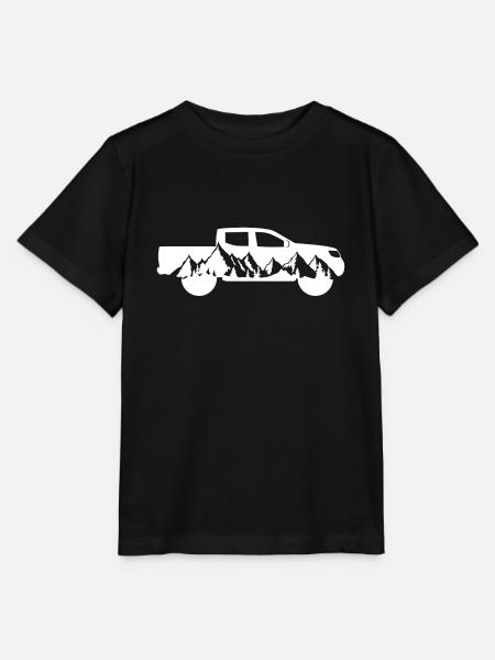 Ophalen 4x4 off-road auto ophalen - Stanley/Stella Kinder-T-shirt MINI CREATOR  - zwart
