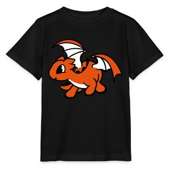 Dragon - T-shirt bio MINI CREATOR Stanley/Stella Enfant - noir - Devant - Mikhail (115cm)